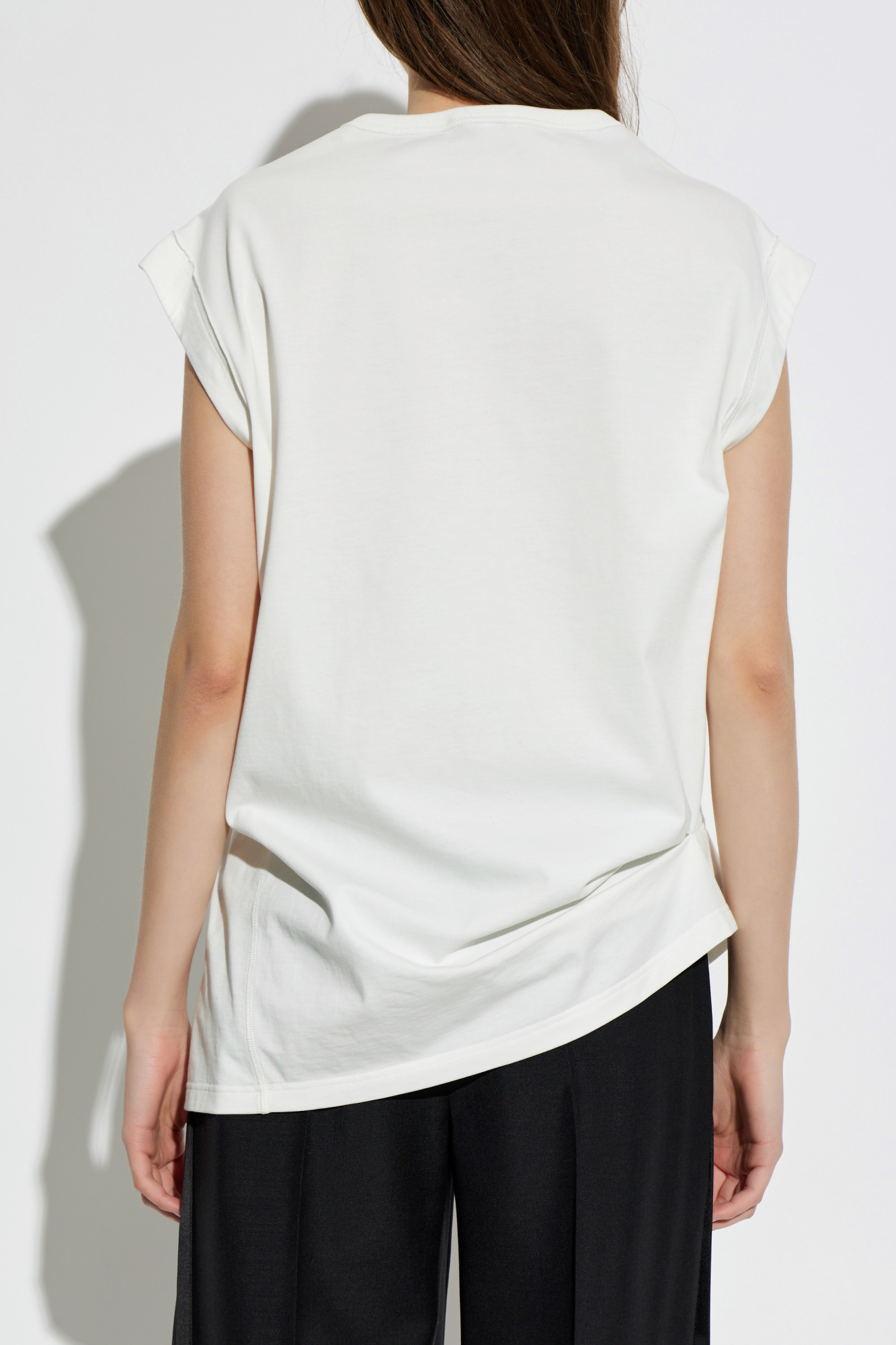 Alexander McQueen Asymmetrical cut top | Women's | Vitkac